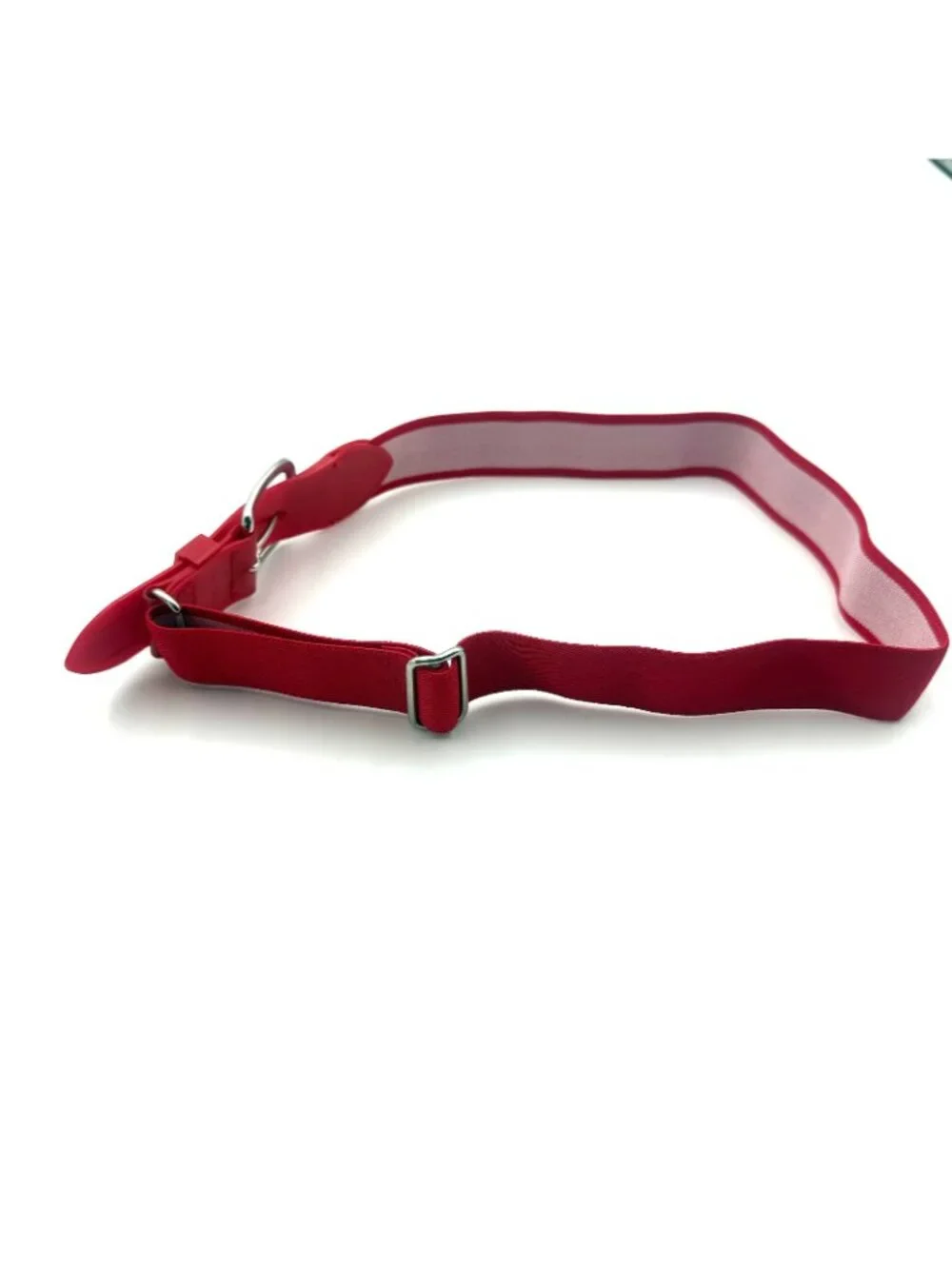 Adidas Red Elastic Baseball Softball Belt Adjustable Patented Sports Belt